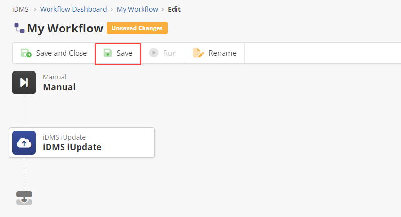 Creating a Workflow
