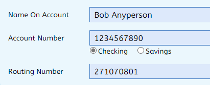 Testing BluePay Credit Card and ACH Transactions
